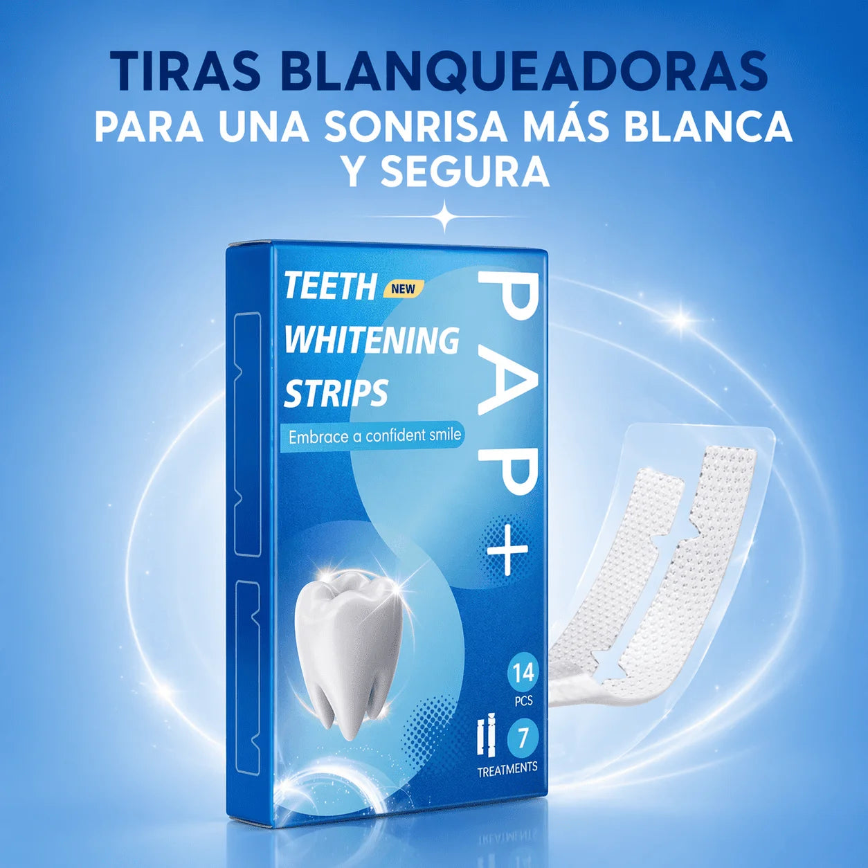 Tiras Blanqueadoras Dentales – Sonrisa Perfecta en Minutos