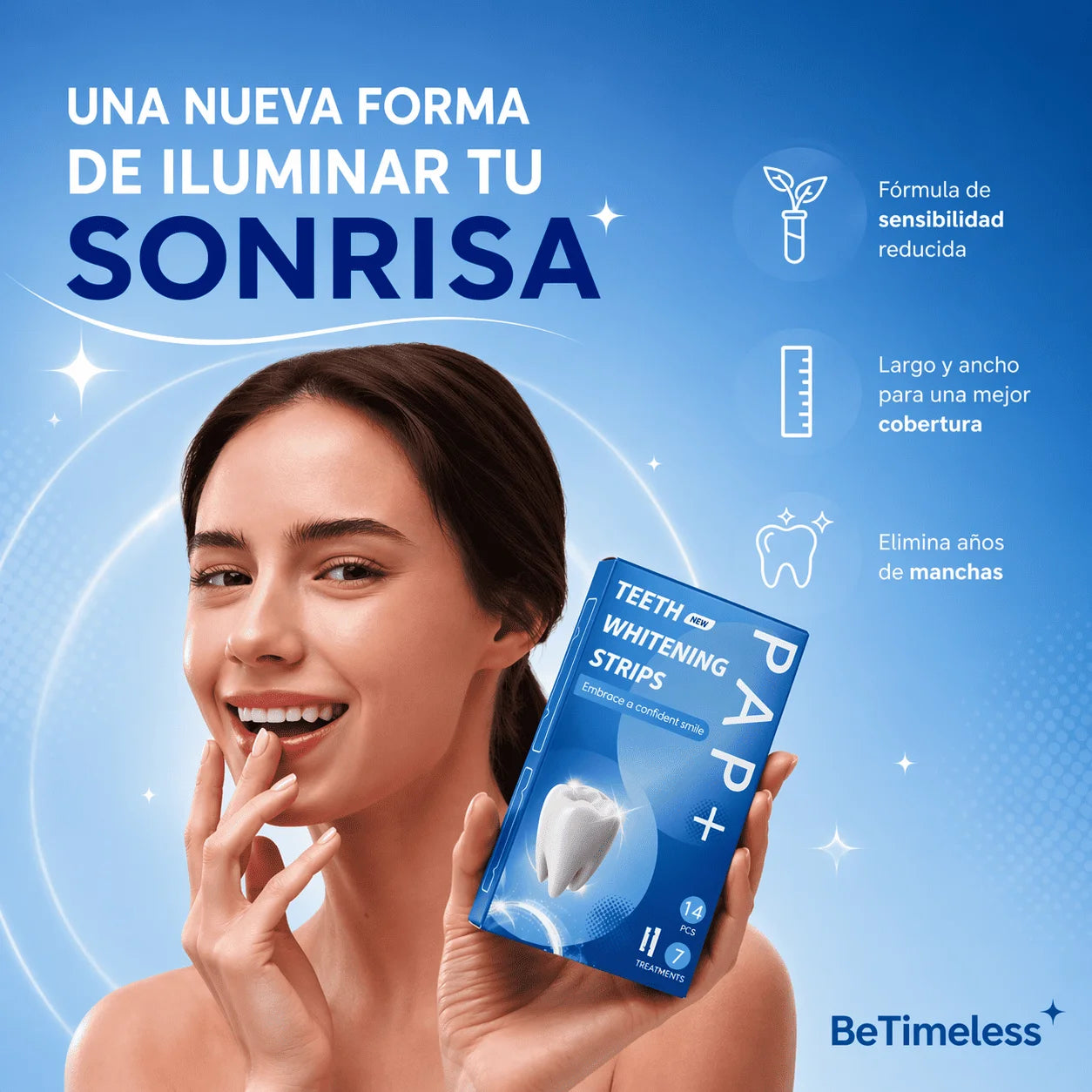 Tiras Blanqueadoras Dentales – Sonrisa Perfecta en Minutos